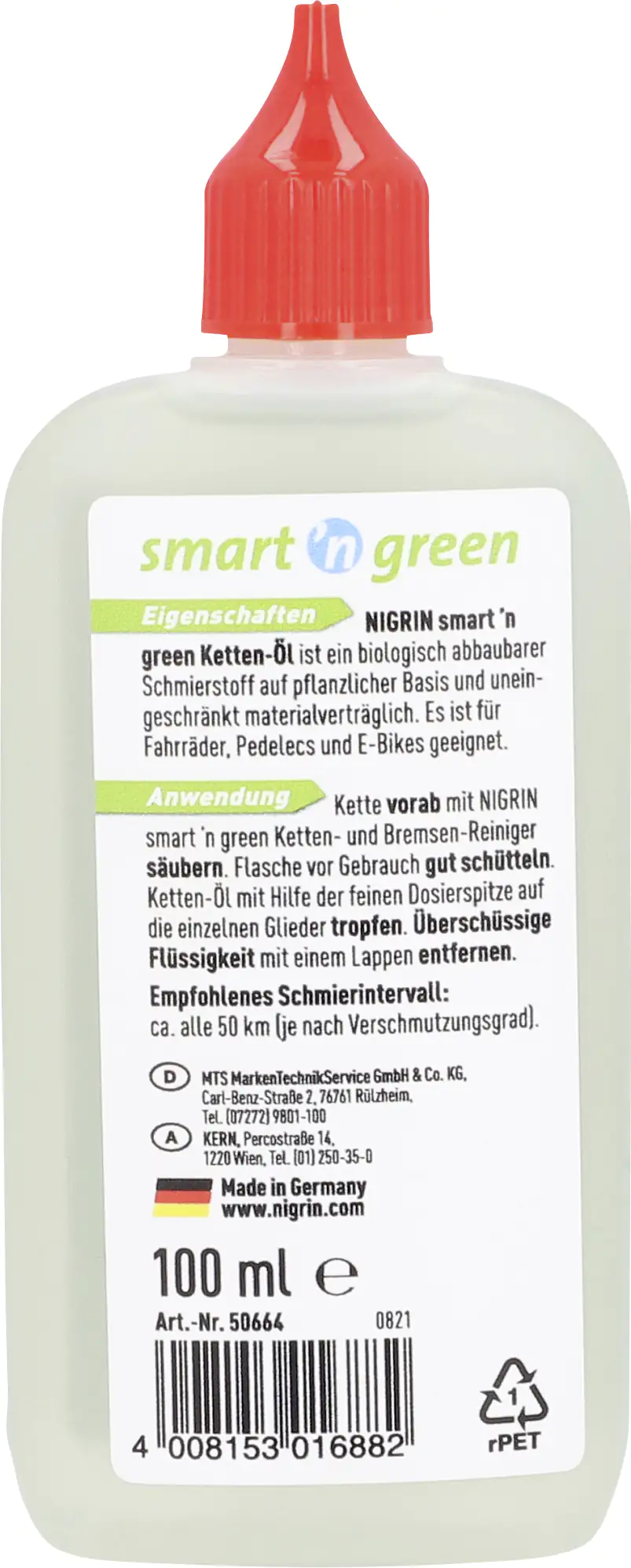 Nigrin Smart'n Green Kettenöl 100ml