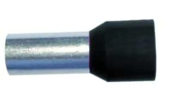 4059795007820 Isolierte Aderendhülse 1,50 mm² schwarz, Inhalt 100 Stück