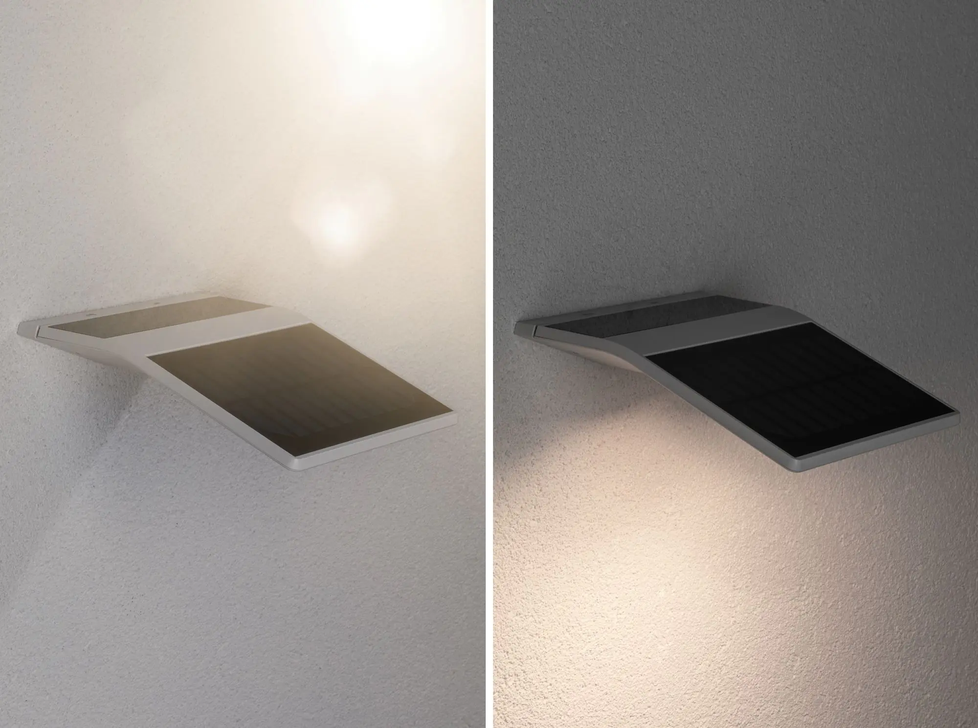 Paulmann LED Solar-Wandleuchte Yoko weiß warmweiß Bewegungsmelder