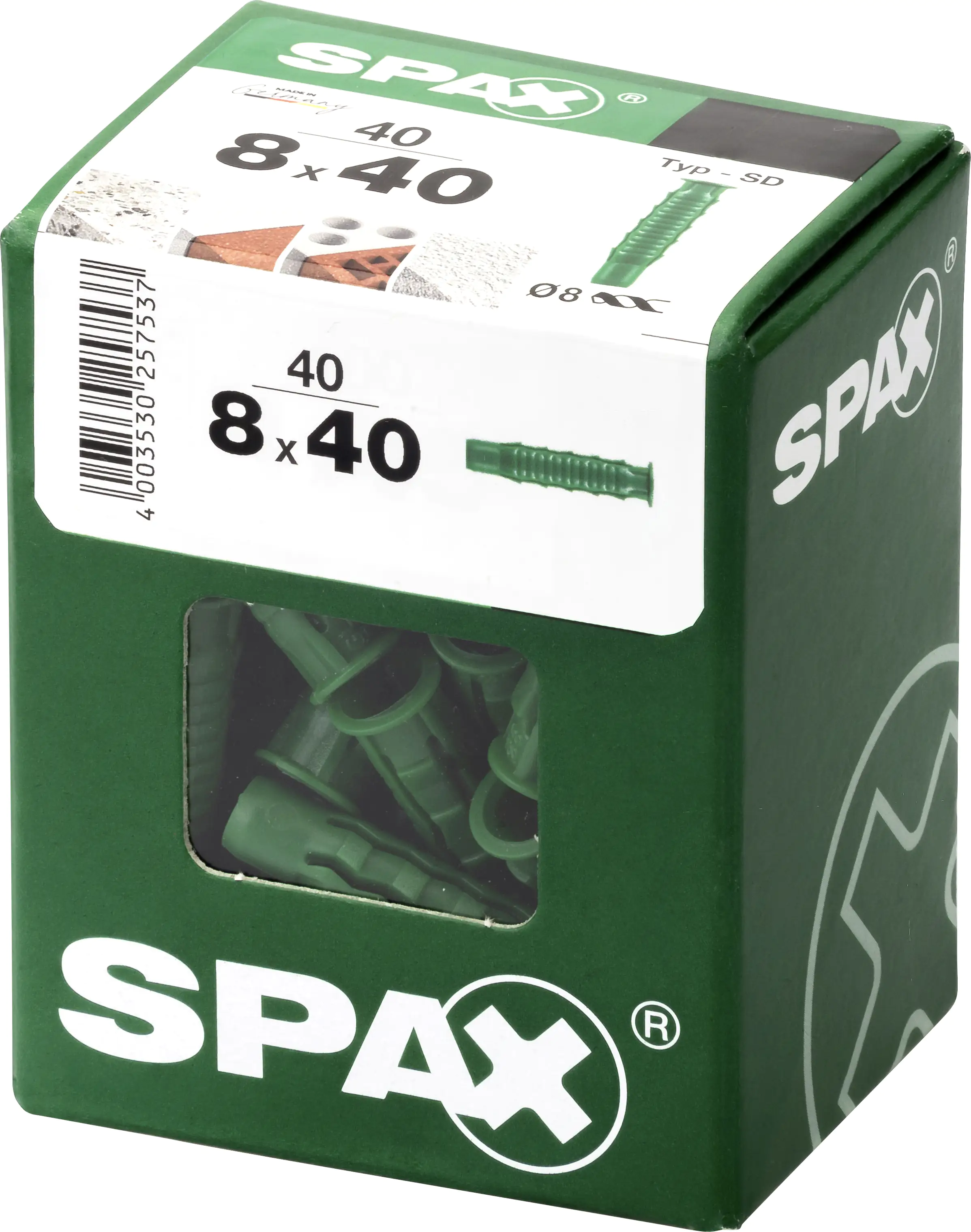 Spax Spreizdübel 8.0 x 40 mm - 40 Stück