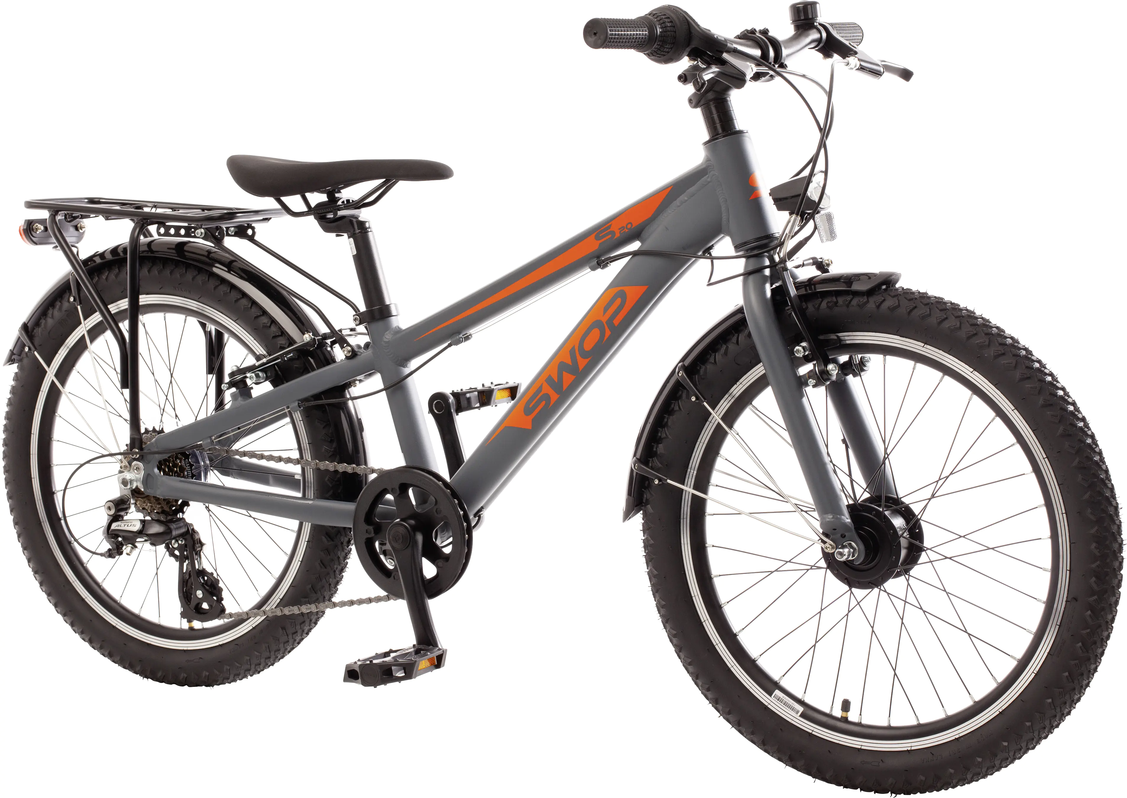 Bachtenkirch Jugendfahrrad SWOP 20 Zoll matt-grau