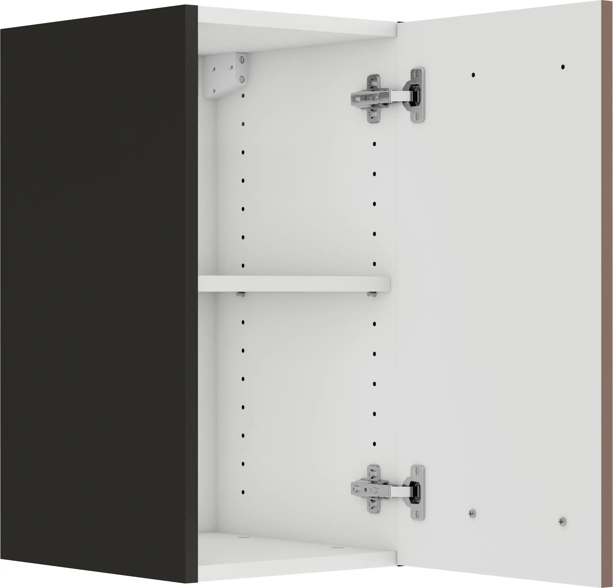 Optifit Oberschrank Nizza 407 rostrot/anthrazit matt 30 cm 