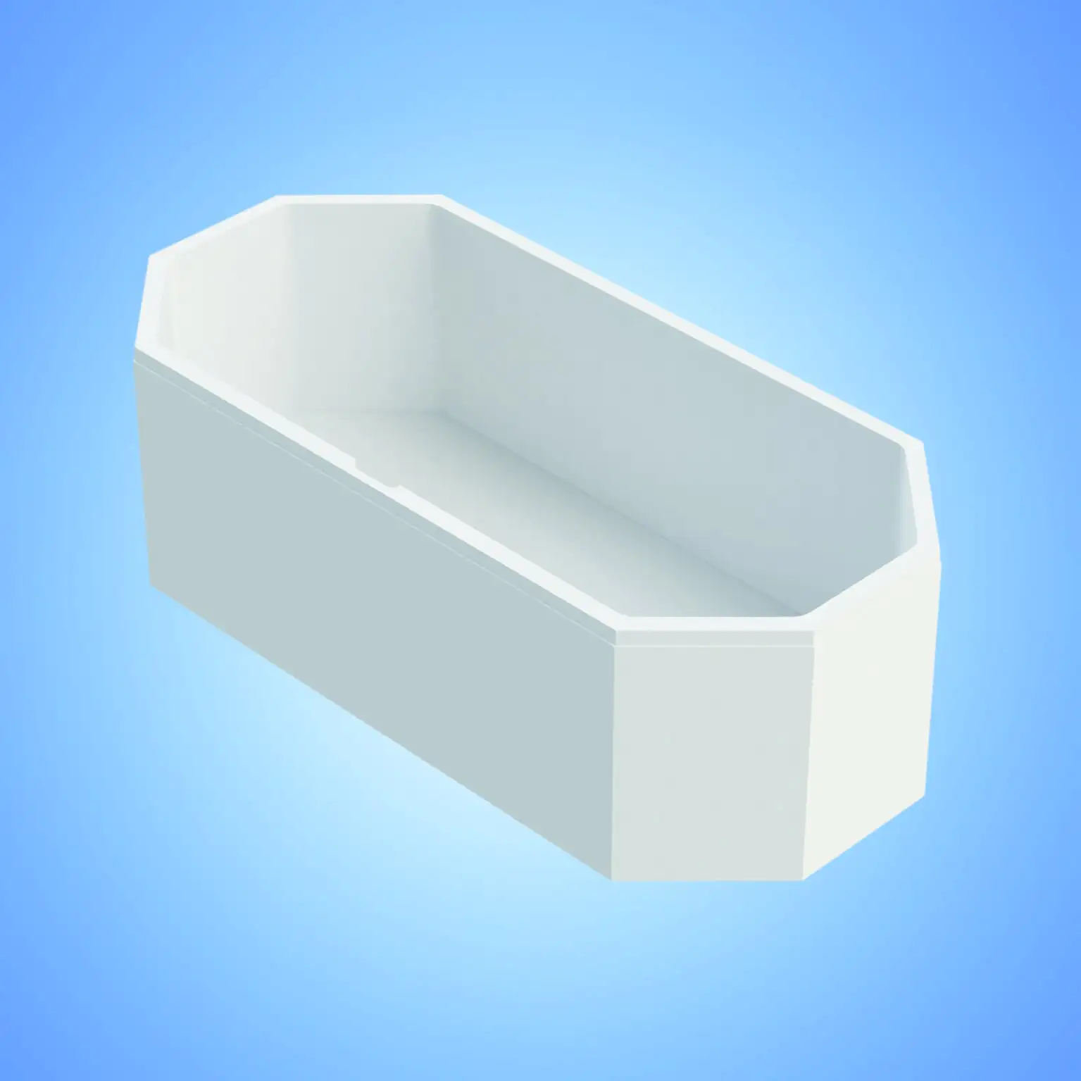 Ottofond Wannenträger Sicilia 1670 x 720 mm