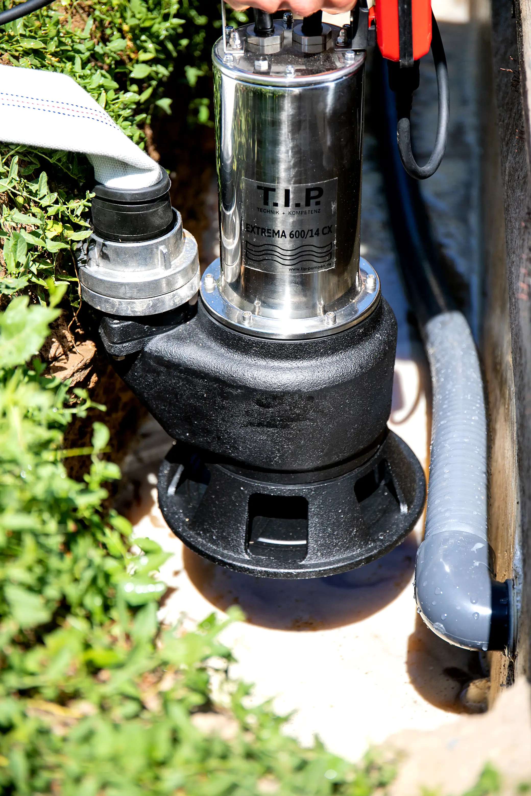 T.I.P. Schmutzwasser Tauchpumpe Extrema 36.000 l/h 14 m 2200 Watt