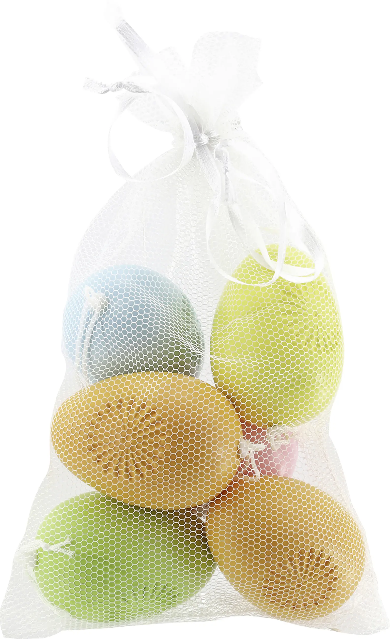 Osterdeko Anhänger Eier Kunststoff bunt 6 Stück