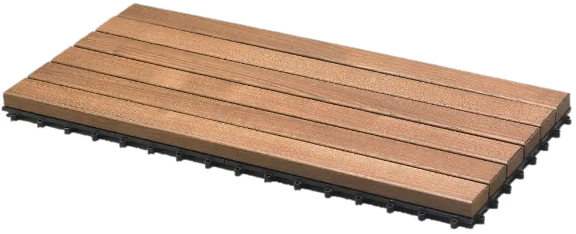 iWerk Klickfliese Thermoesche 30 x 60 x 3,1 cm natur 4 Stück