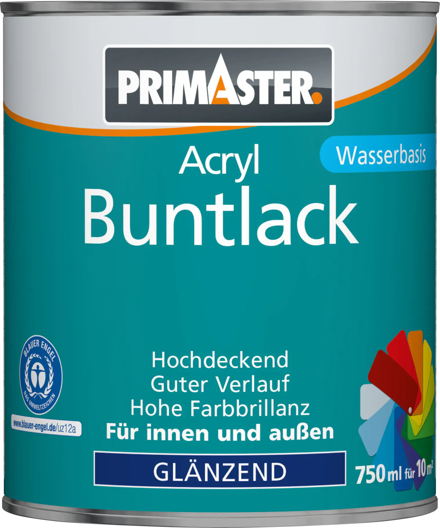 Primaster Acryl Buntlack RAL 3000 750 ml feuerrot glänzend Primaster Acryl Buntlack RAL 3000 750 ml feuerrot glänzend