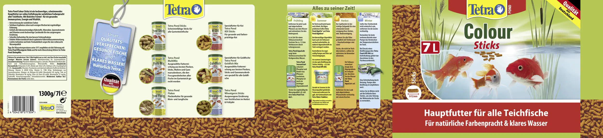 Tetra Pond Colour Sticks 7 L Eimer Tetra Pond Colour Sticks 7 L Eimer