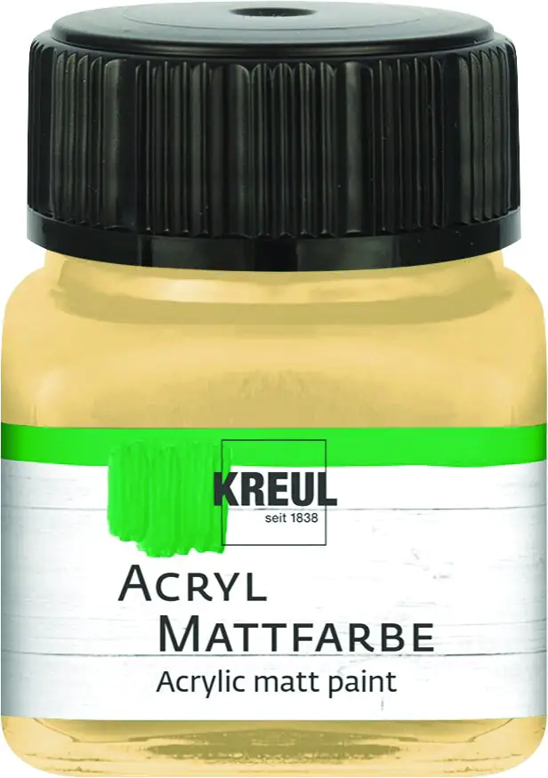 Kreul Acryl Mattfarbe cappuccino 20 ml Kreul Acryl Mattfarbe cappuccino 20 ml