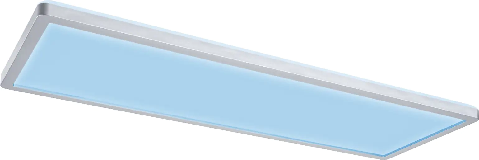 Paulmann LED Panel Atria Shine chrom-matt 58 x 20 cm RGBW Paulmann LED Panel Atria Shine chrom-matt 58 x 20 cm RGBW