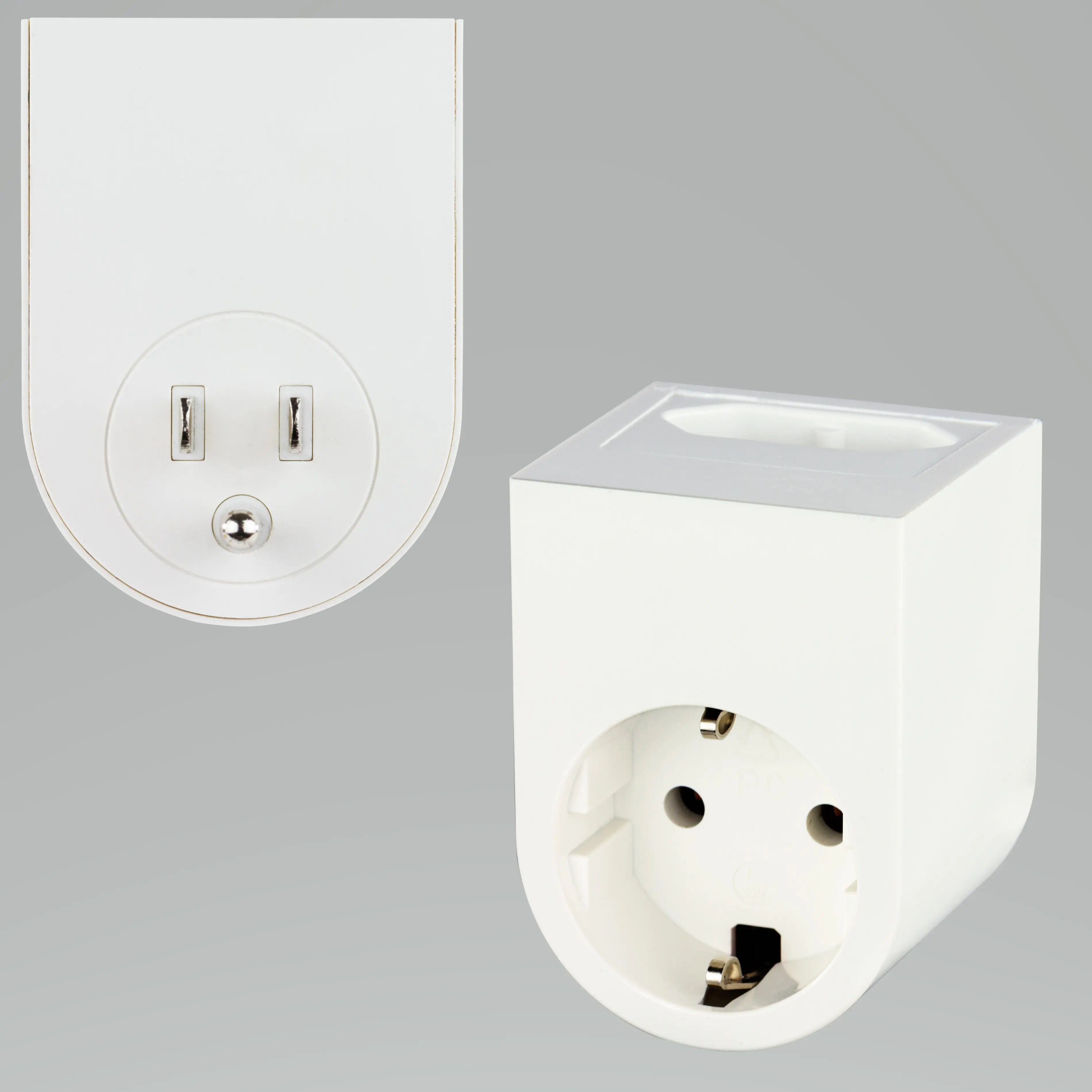 REV Reisestecker Traveler Plus USA weiß