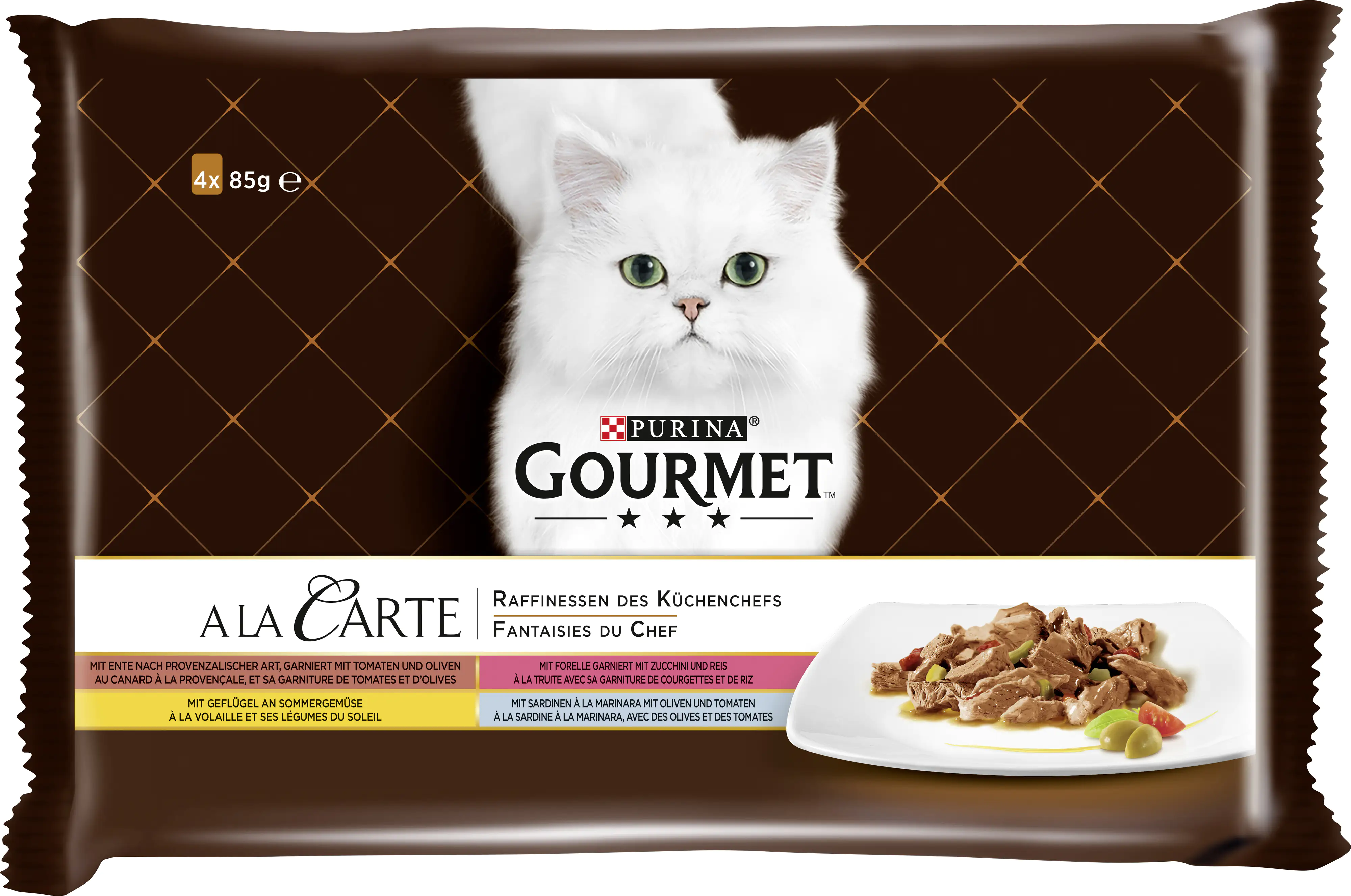 Gourmet A la Carte Raffinessen des Küchenchefs 4x 85g