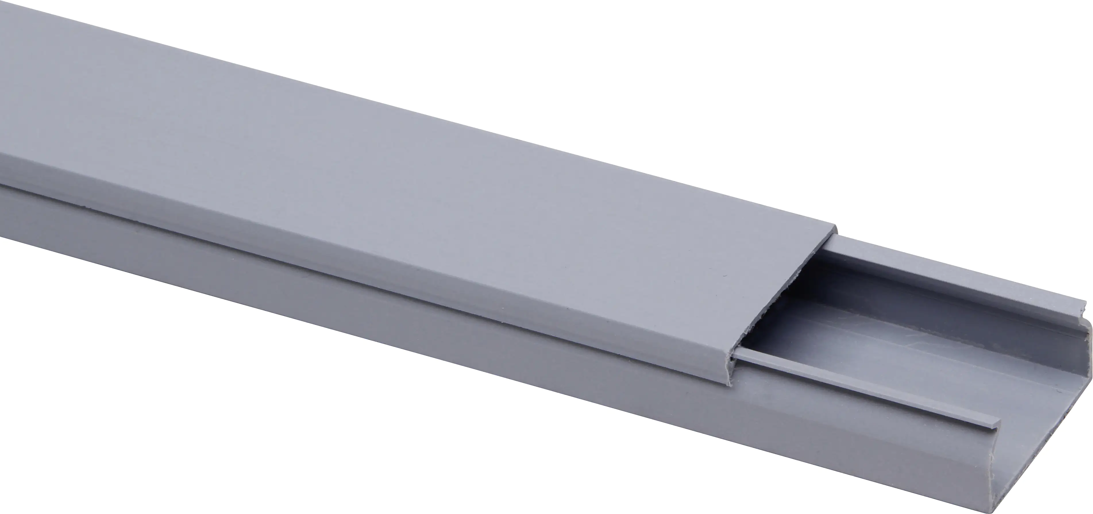 Kabelkanal 2 m, 30 x 15 mm, silber