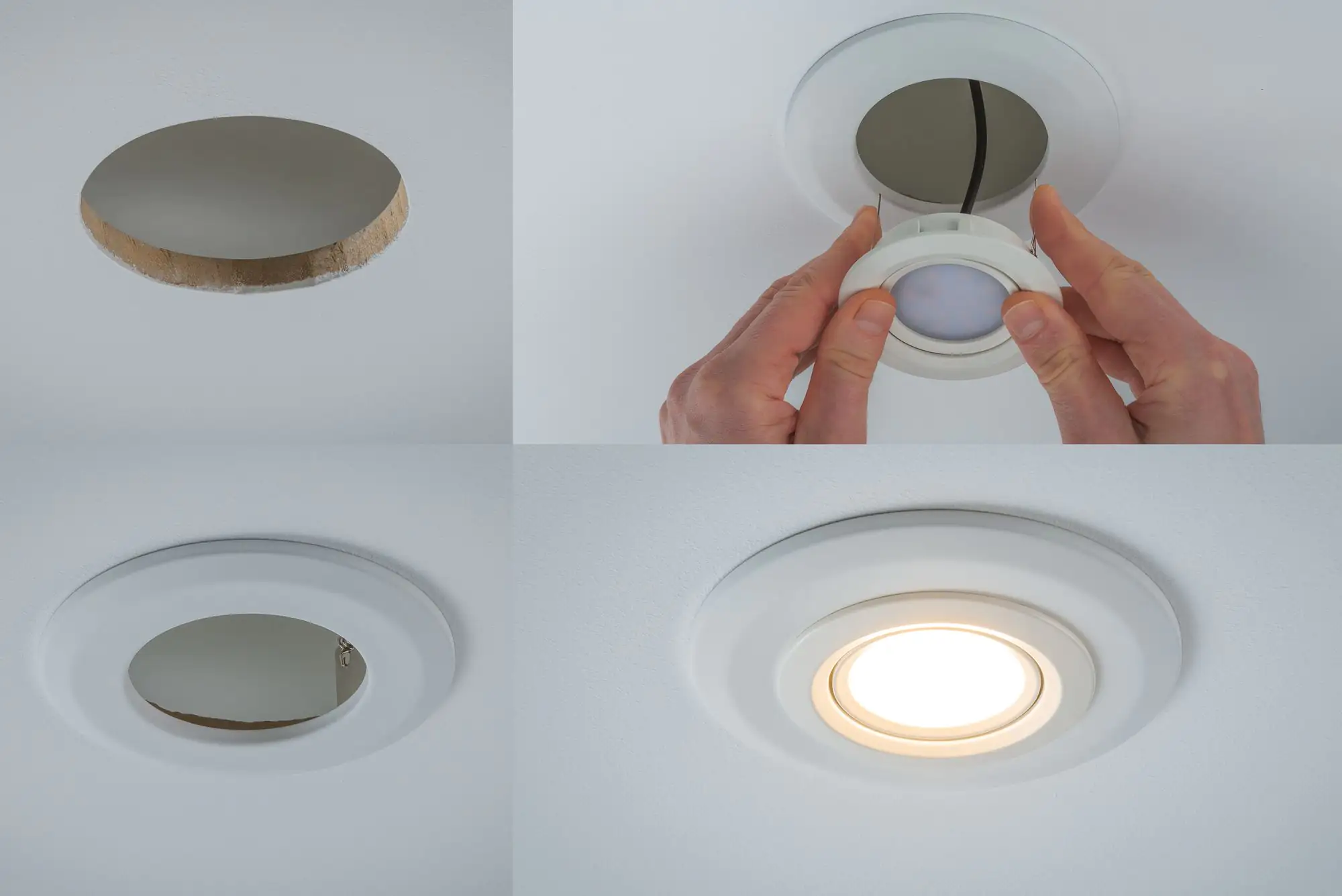 Paulmann Adapter für Einbaudurchmesser 75-120 mm auf 68-70 mm weiß matt