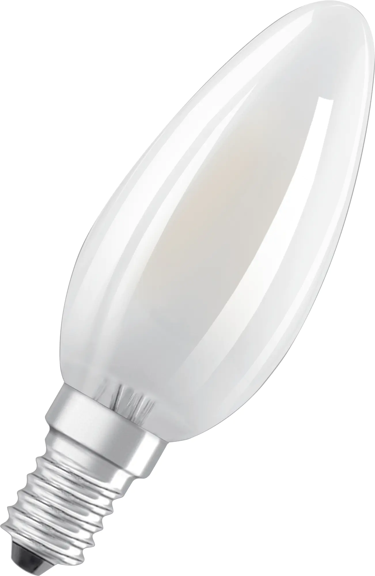 Osram LED Leuchtmittel Star Classic B40 E14 4W neutralweiß, weiß matt