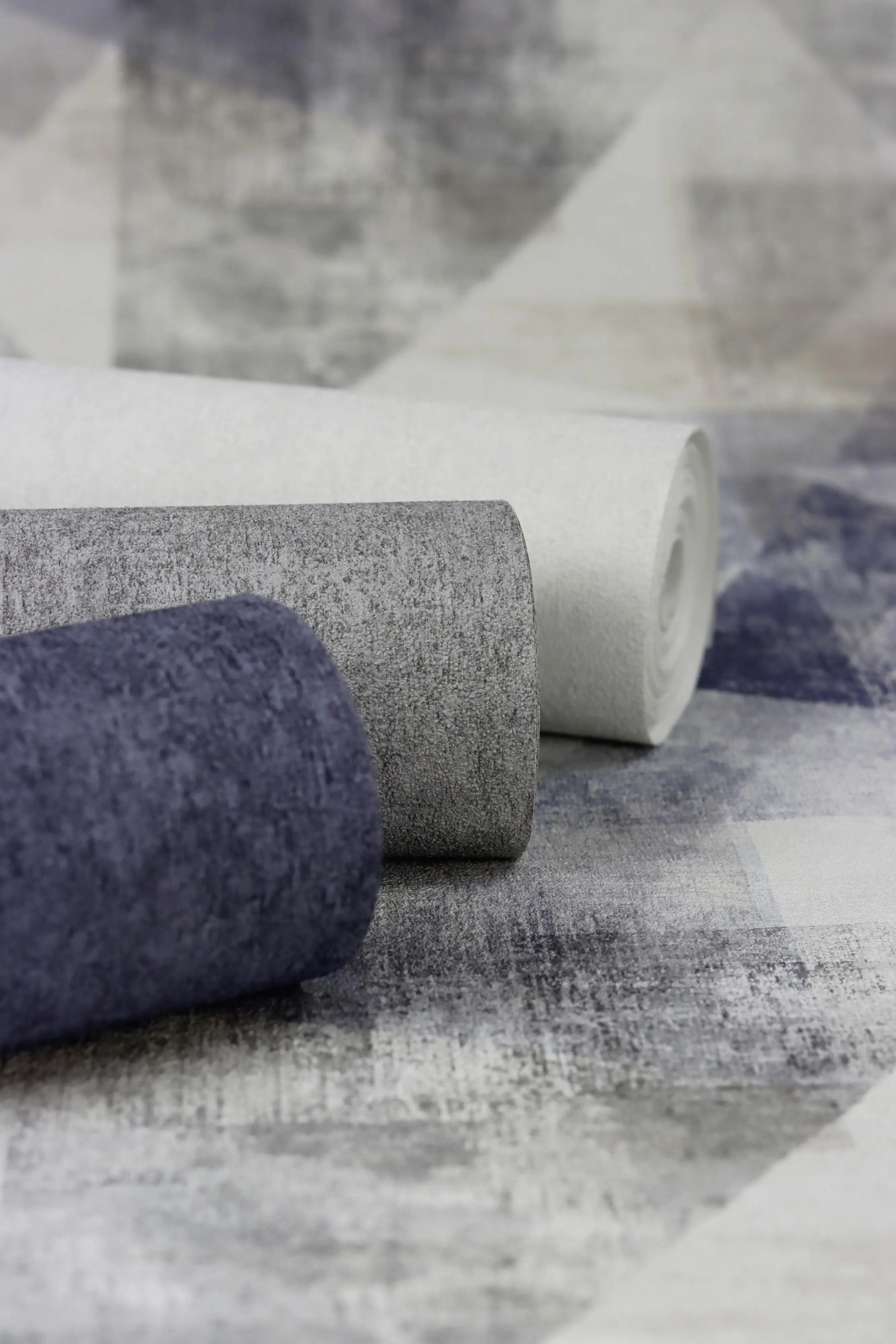 Rasch Vliestapete 617146 Linares uni blau 10,05 x 0,53 m