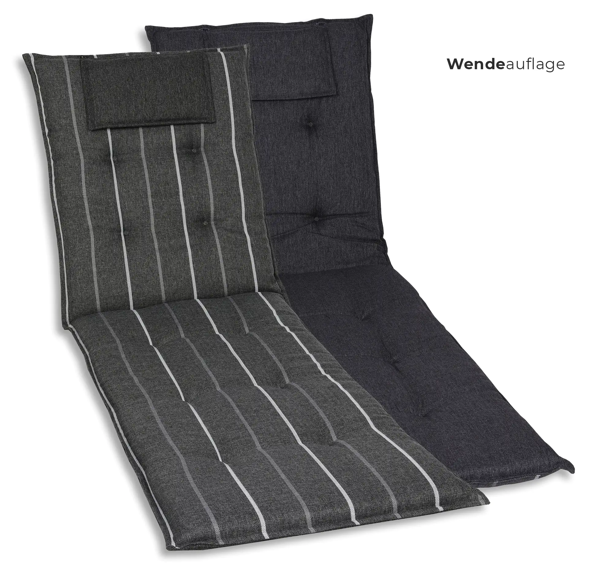 GO-DE Liegen-Auflage 190 cm x 60 cm x 7 cm, grau, anthrazit GO-DE Liegen-Auflage 190 cm x 60 cm x 7 cm, grau, anthrazit