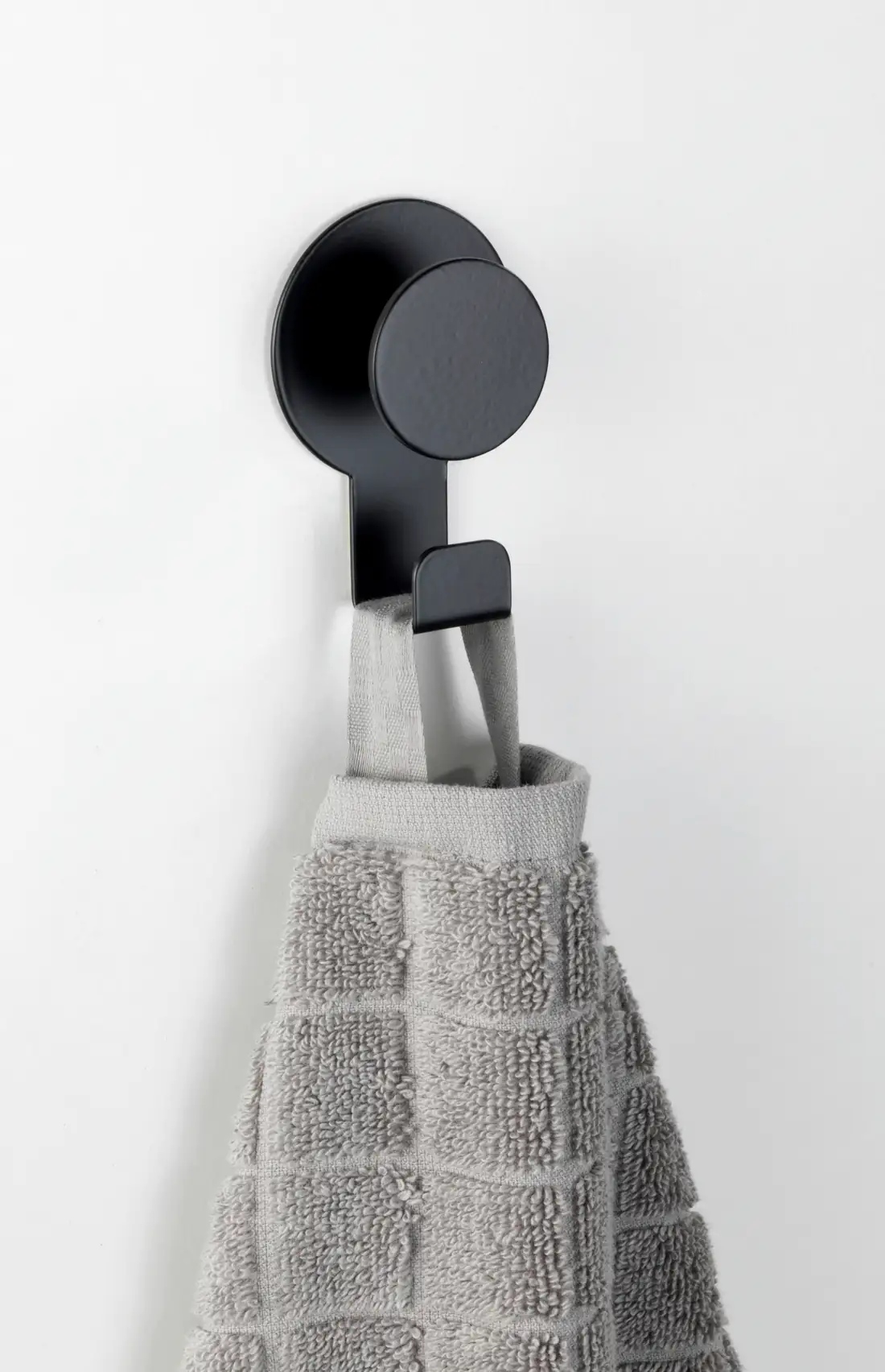 Wenko Haken Blandas Edelstahl, schwarz matt