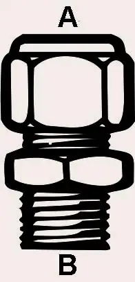 Cornat Klemmring Verschraubung Ø 22 mm / 3/4 "