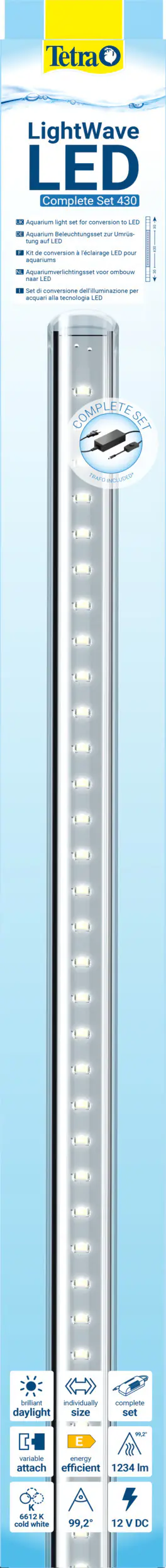 Tetra Aquariumbeleuchtung LightWave Set 430