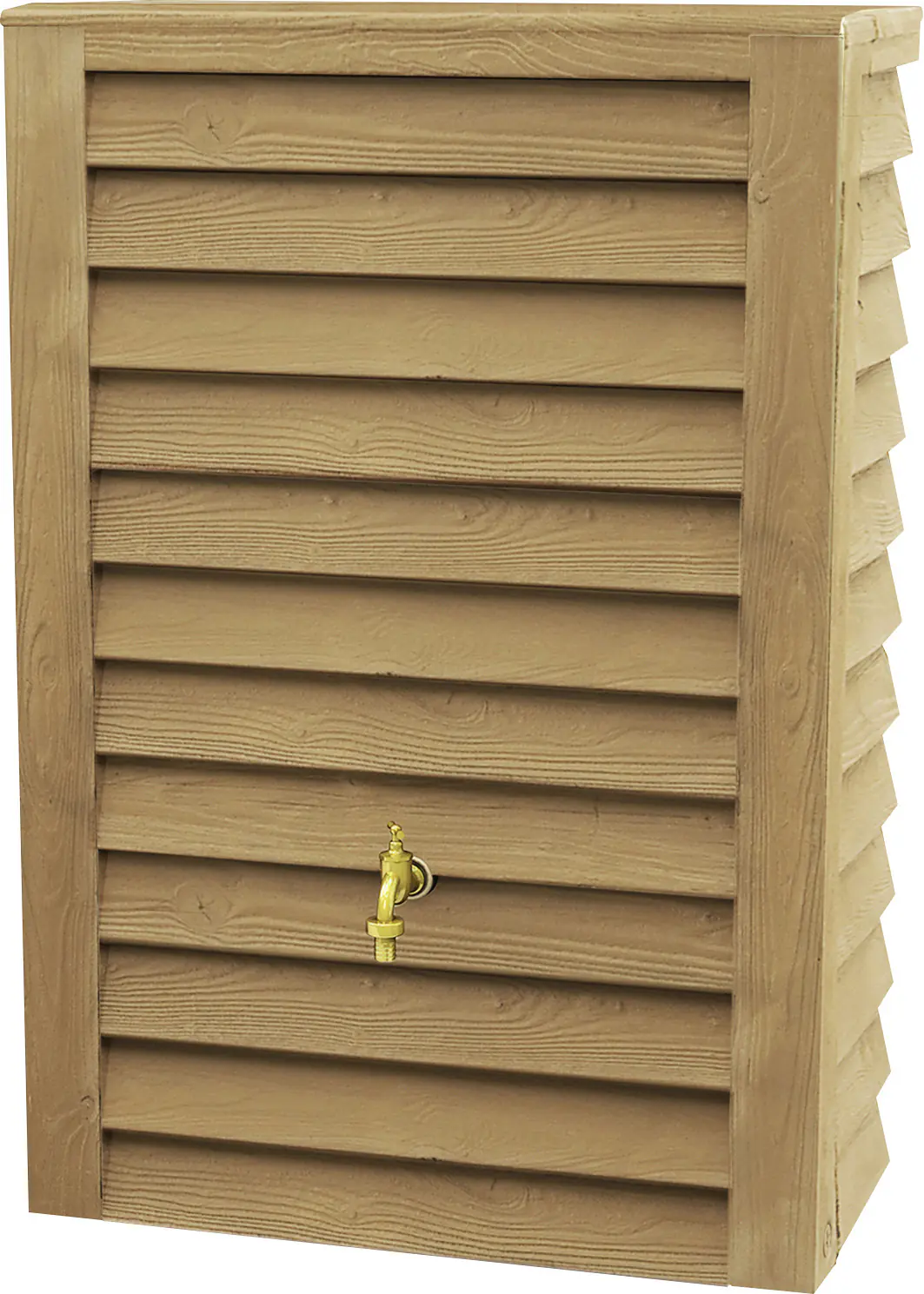 Garantia Regentonne Woody Junior Wandtank 300 L lightwood