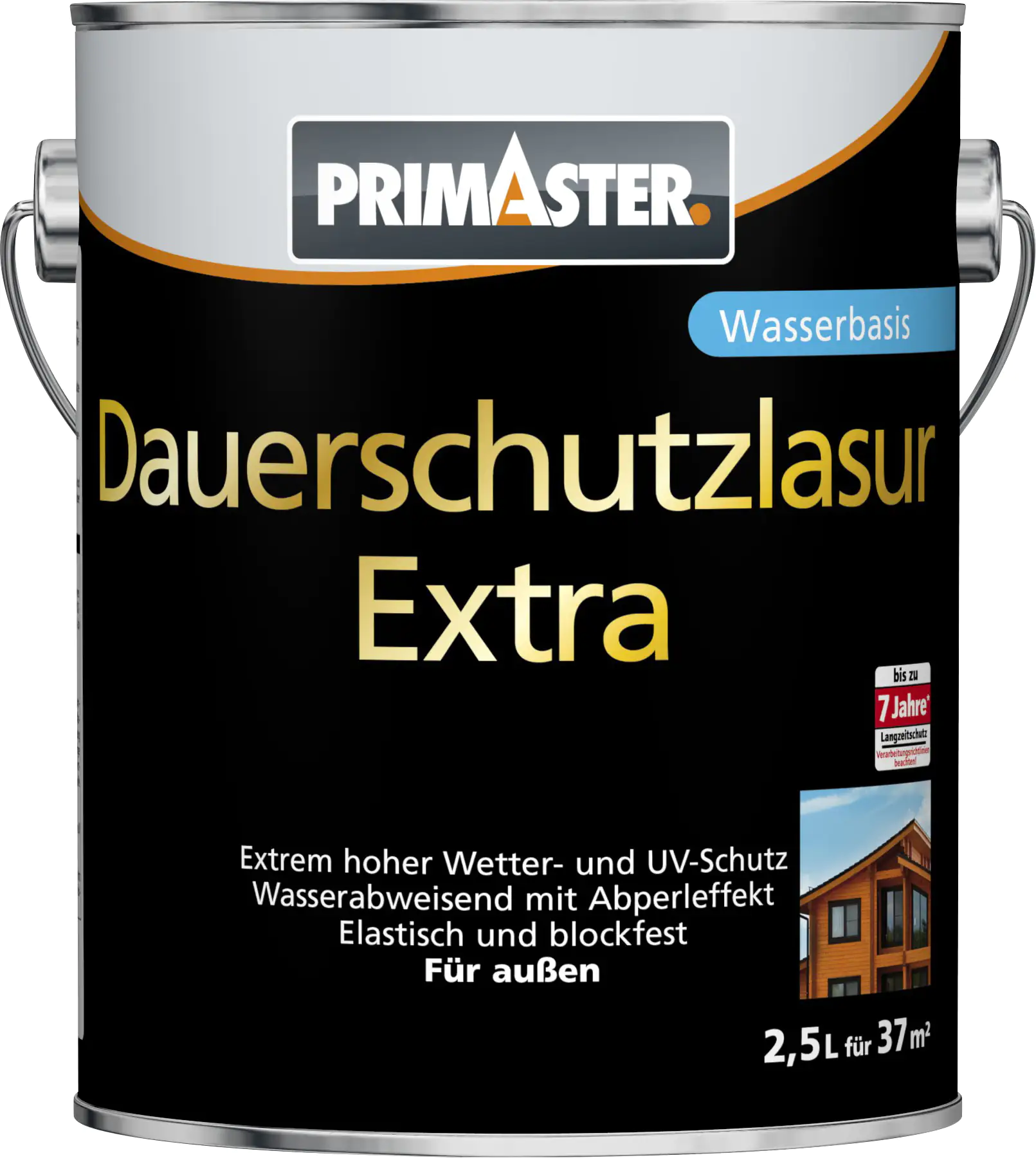 Primaster Dauerschutzlasur Extra 2,5 L nussbaum