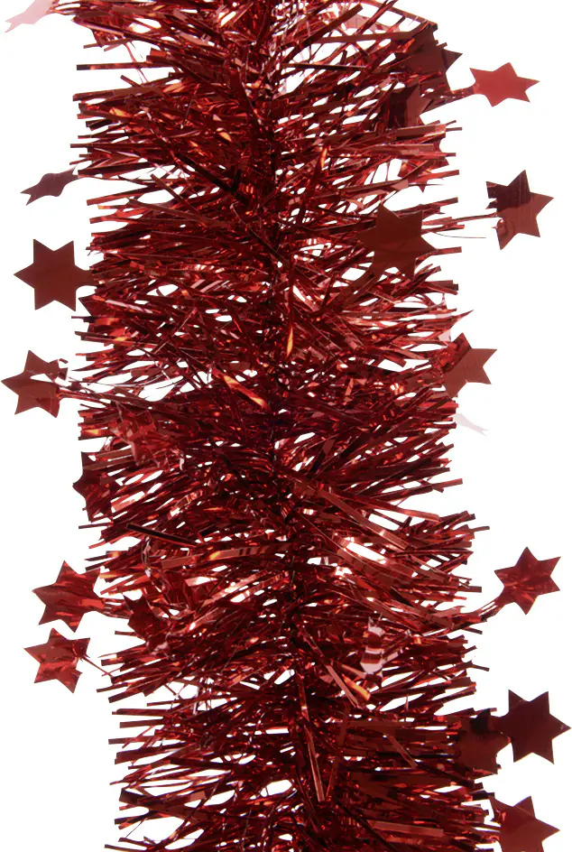 Kaemingk Sterngirlande weihnachtsrot