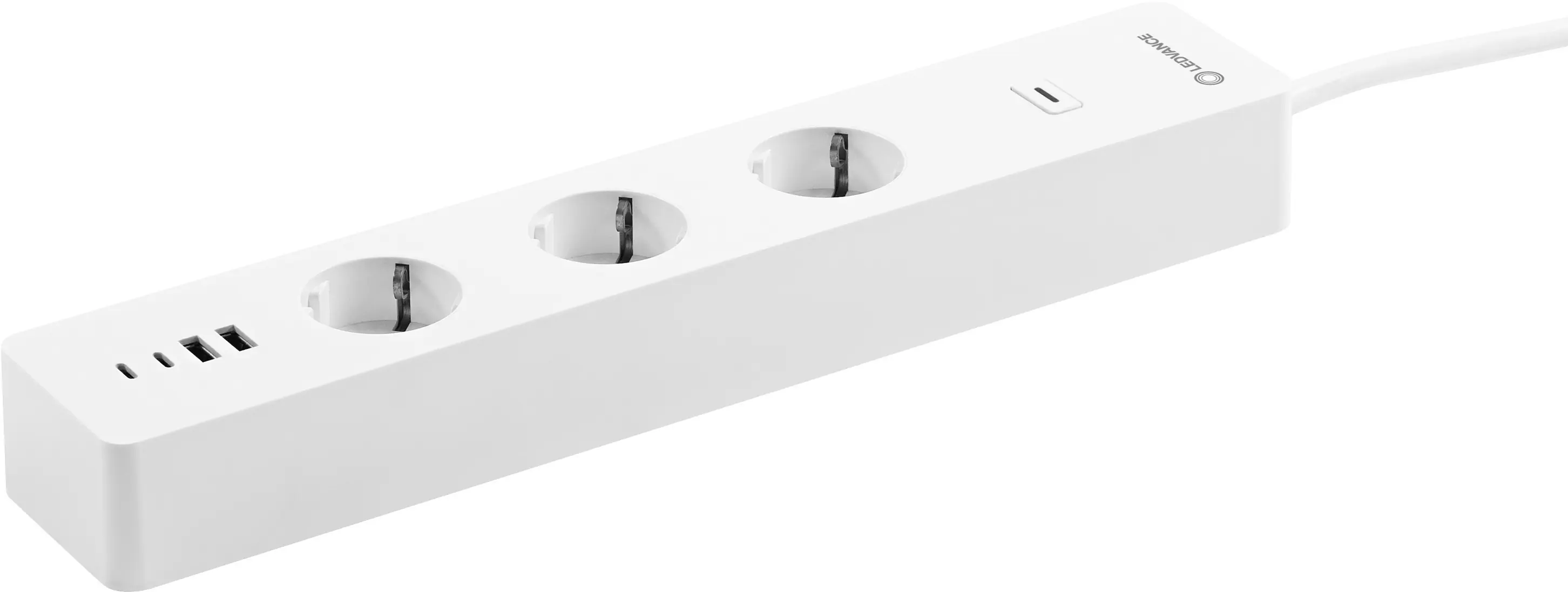 Ledvance 3-fach Steckdosenleiste Smart+WiFi mit USB-A und USB-C