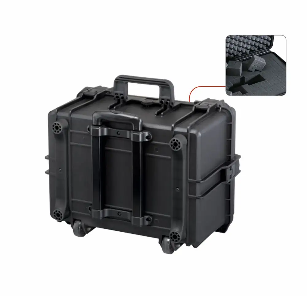 MAX505H280STR Koffer wasserdicht schwarz mit Trollygriff