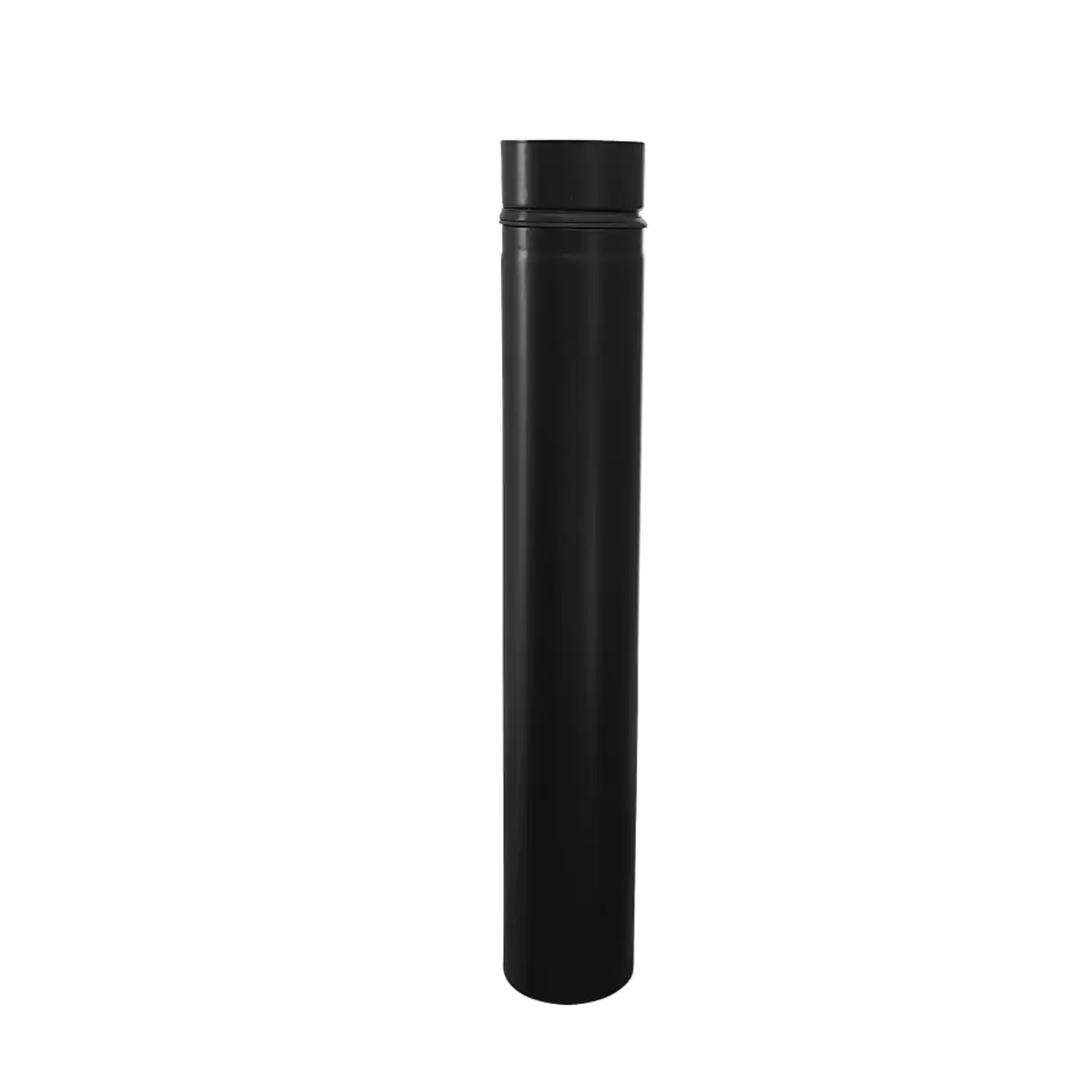 4017537784156 Pelletofenrohr 500 mm schwarz, 500 mm lang