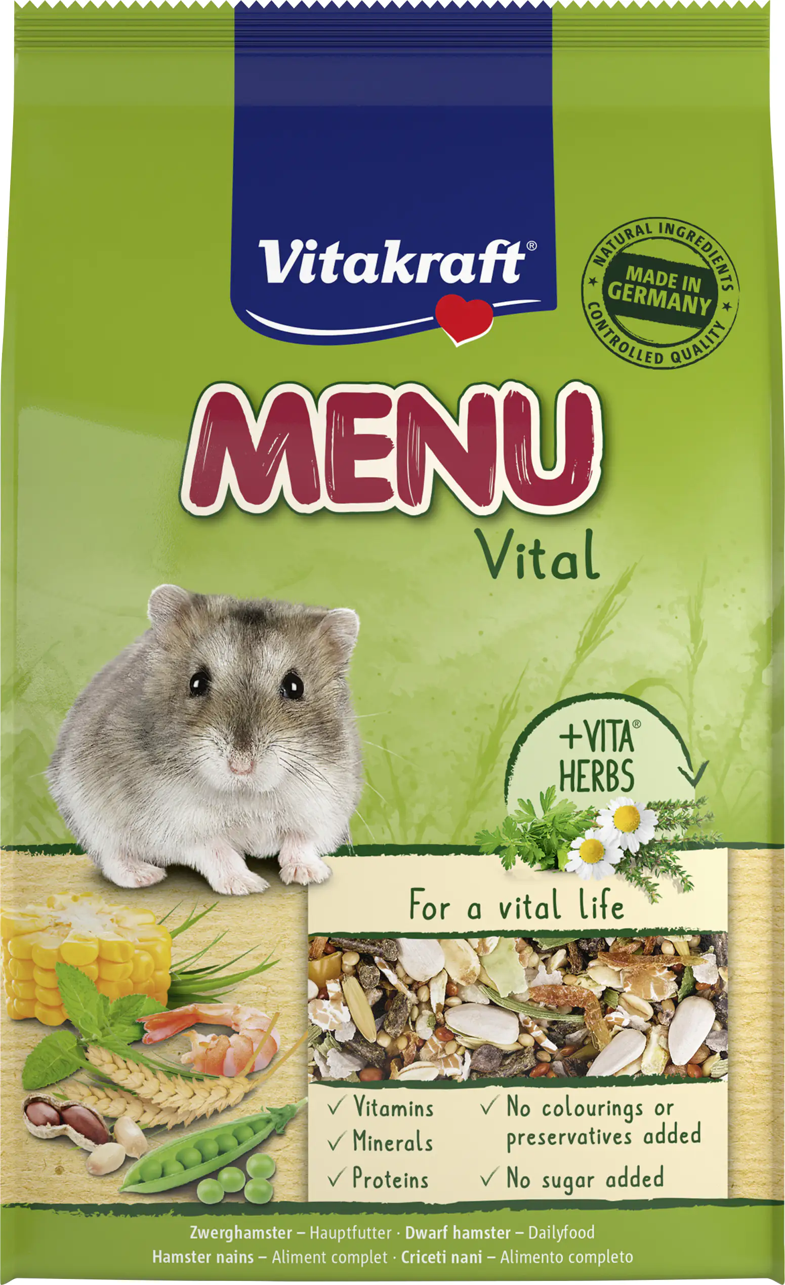 Vitakraft Menü Vital Zwerghamster 400 g