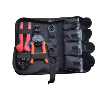 Sunlit Crimpzangen-Set inkl. 4 Paar Steckverbinder für Solarkabel