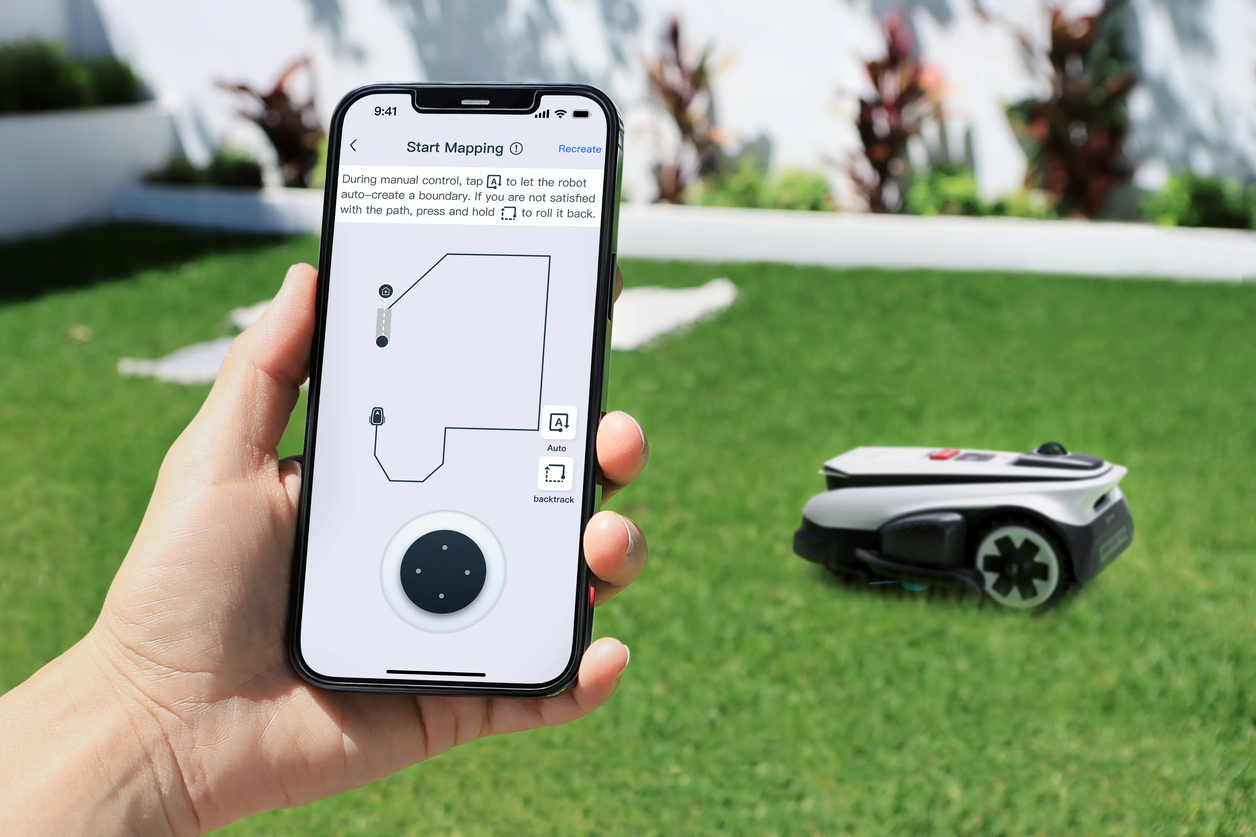 ECOVACS Mähroboter GOAT A3000 LiDAR Pro - 33 cm Schnittbreite 3000 m² 32 V