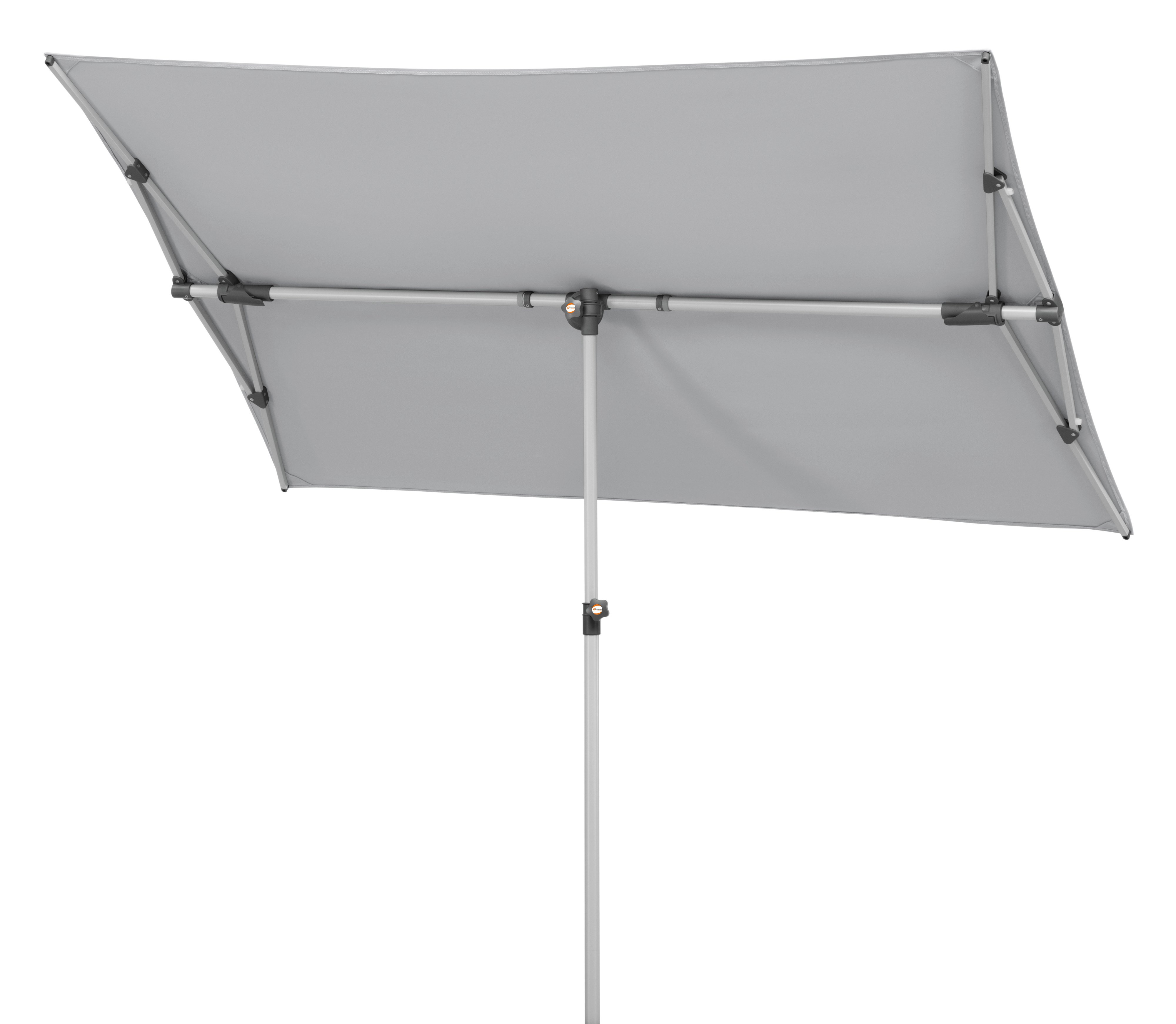 Schneider Sonnenschirm Novara silbergrau 190 x 140 cm inkl. Schutzhülle