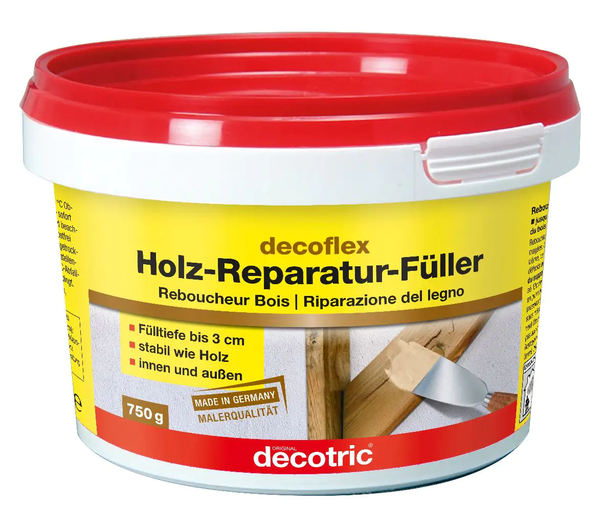 Decotric Decoflex Holz-Reparaturfüller 750 g
