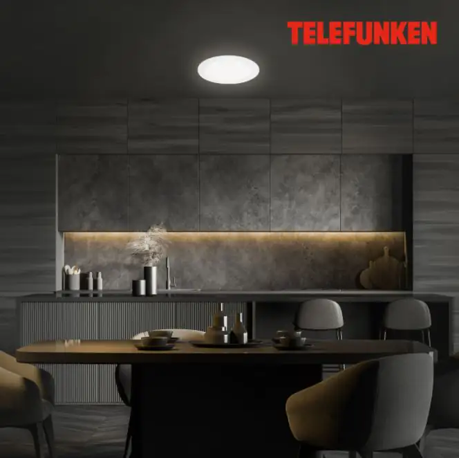 Telefunken LED Einbauleuchte Direkt Smart WiFiRG weiß Telefunken LED Einbauleuchte Direkt Smart WiFiRG weiß