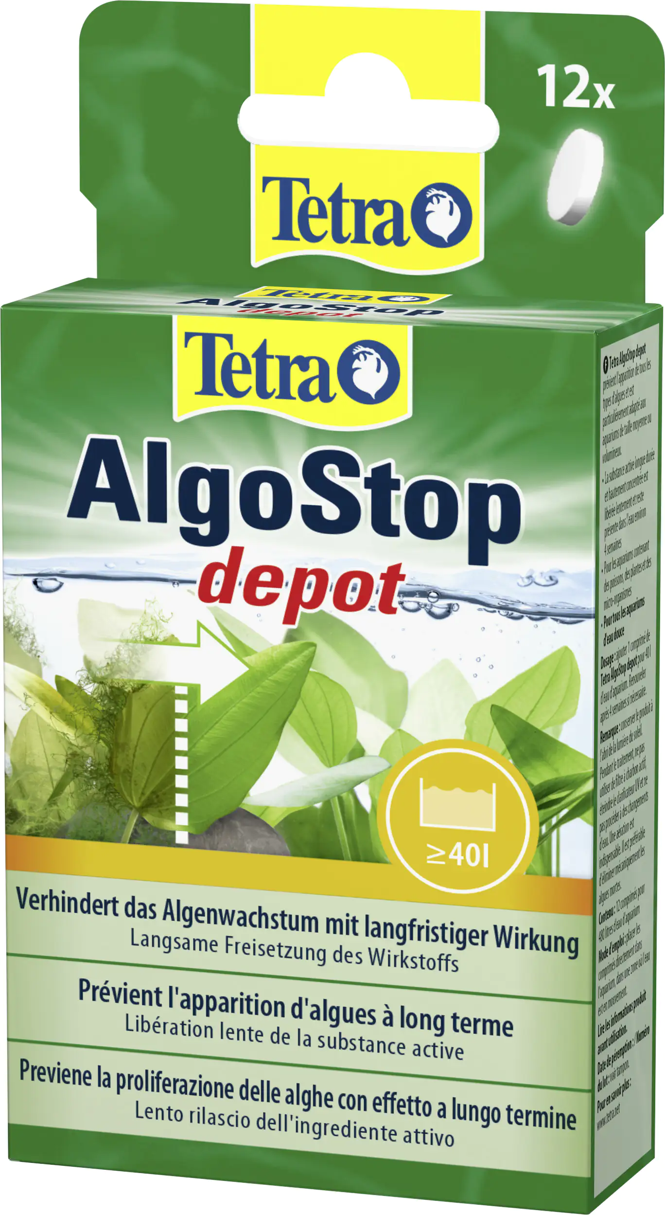 Tetra AlgoStop Depot 12 Tabletten