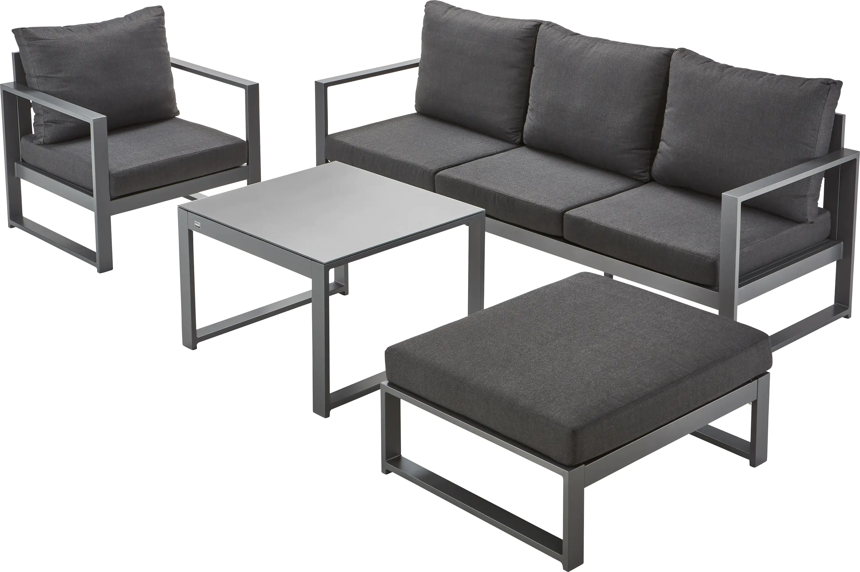 Primaster Lounge-Set Limone inkl. Sitz- und Rückenkissen Primaster Lounge-Set Limone inkl. Sitz- und Rückenkissen