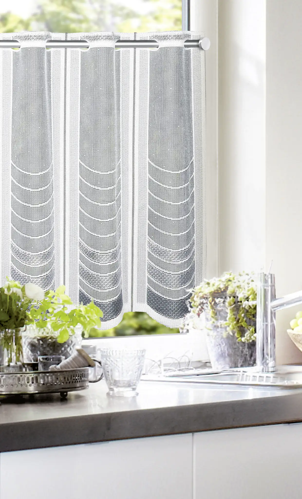 Neusser Collection Lamellenpanneau Leonardo handcoloriert 145x45 cm