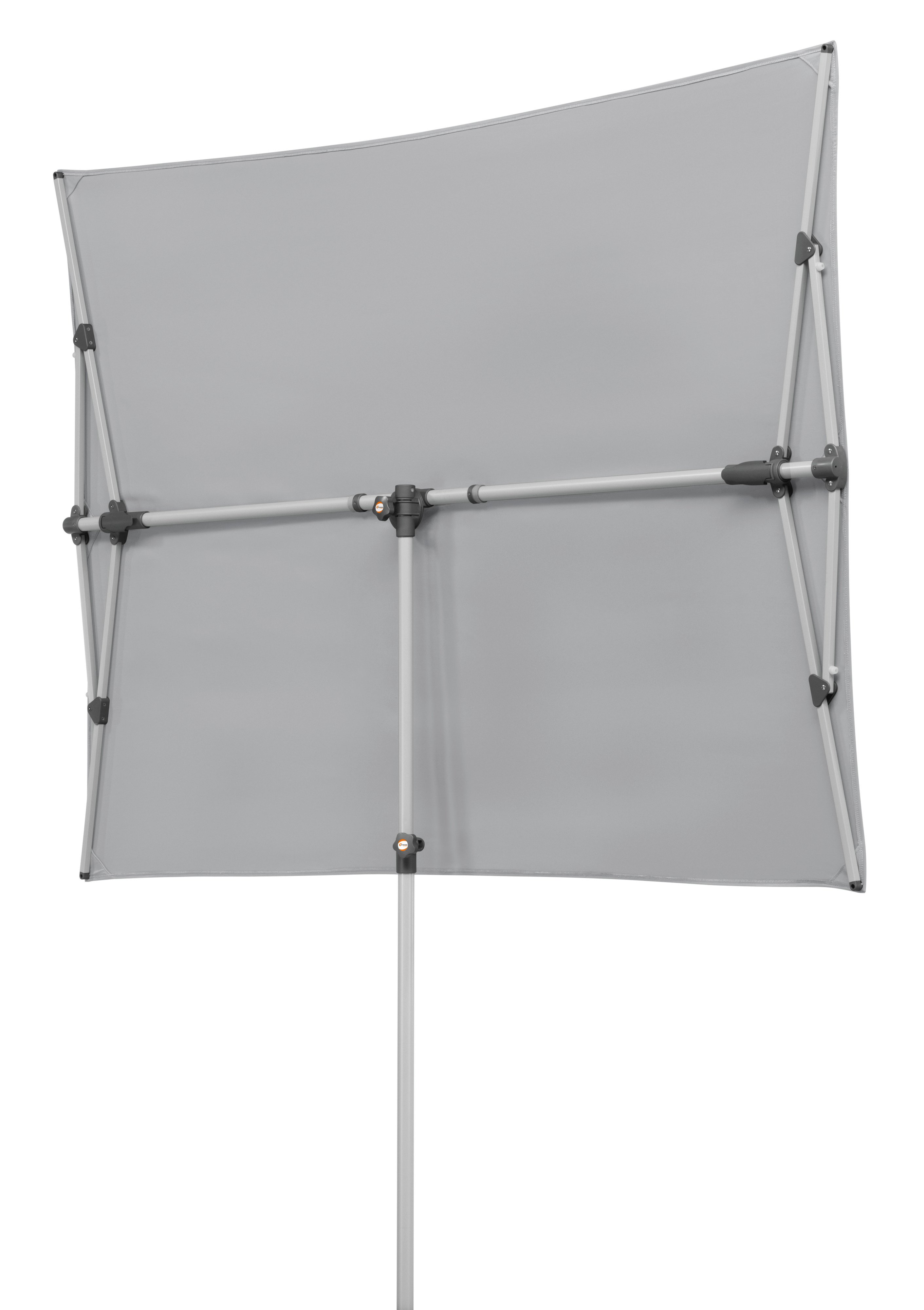 Schneider Sonnenschirm Novara silbergrau 190 x 140 cm inkl. Schutzhülle