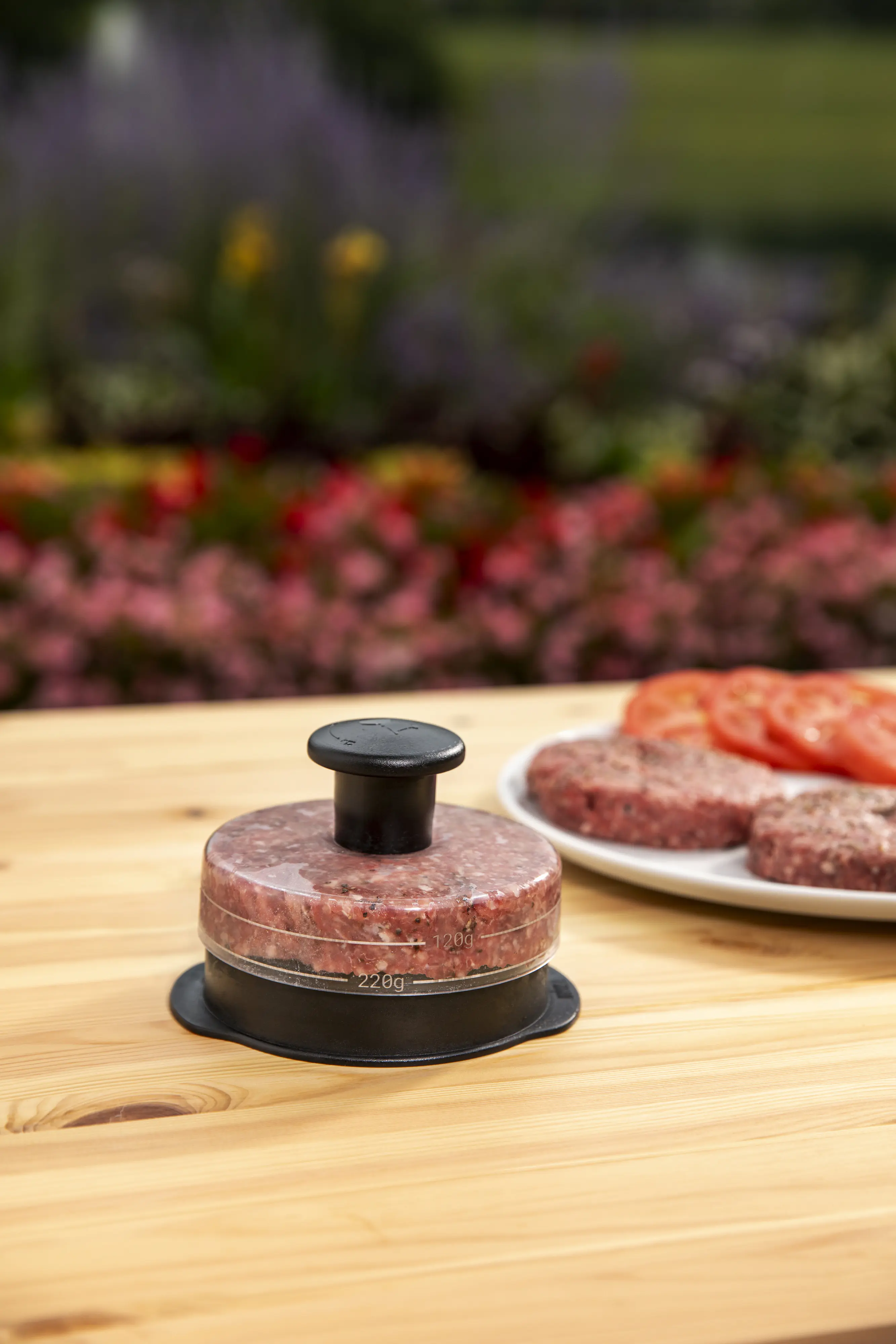 Weber Hamburgerpresse 2-tlg. 