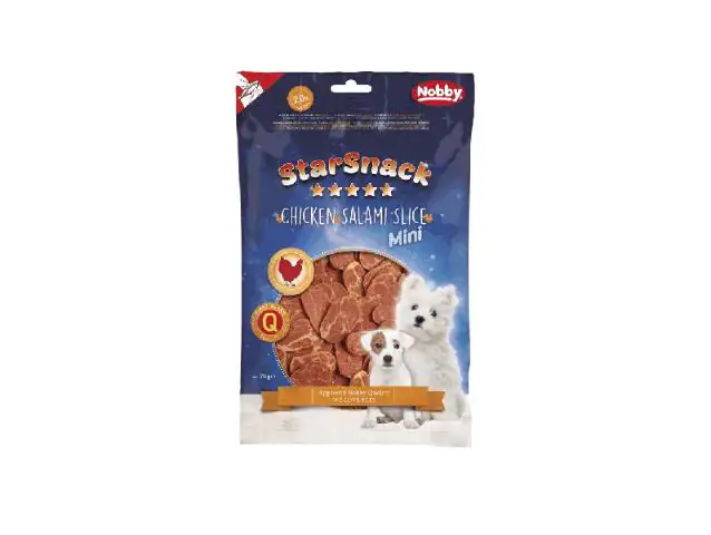 Nobby StarSnack MINI Chicken Salami Slice 70g 70g