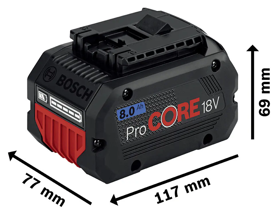 Bosch Professional Akku ProCORE 18 V 8 Ah Bosch Professional Akku ProCORE 18 V 8 Ah