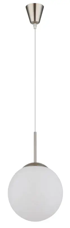 Globo Hängeleuchte Kop 25 x 120 cm (Ø x H) nickel matt