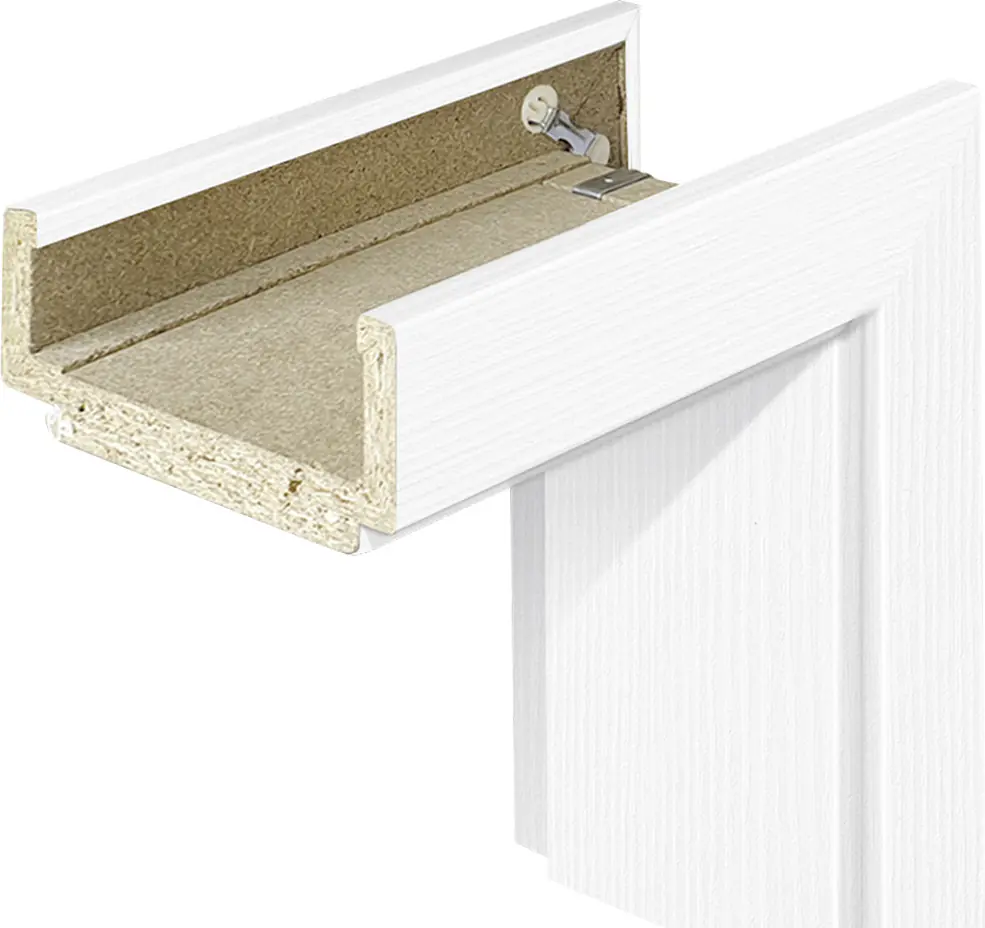 Borne Zarge CPL Masera weiß 61 cm DIN links