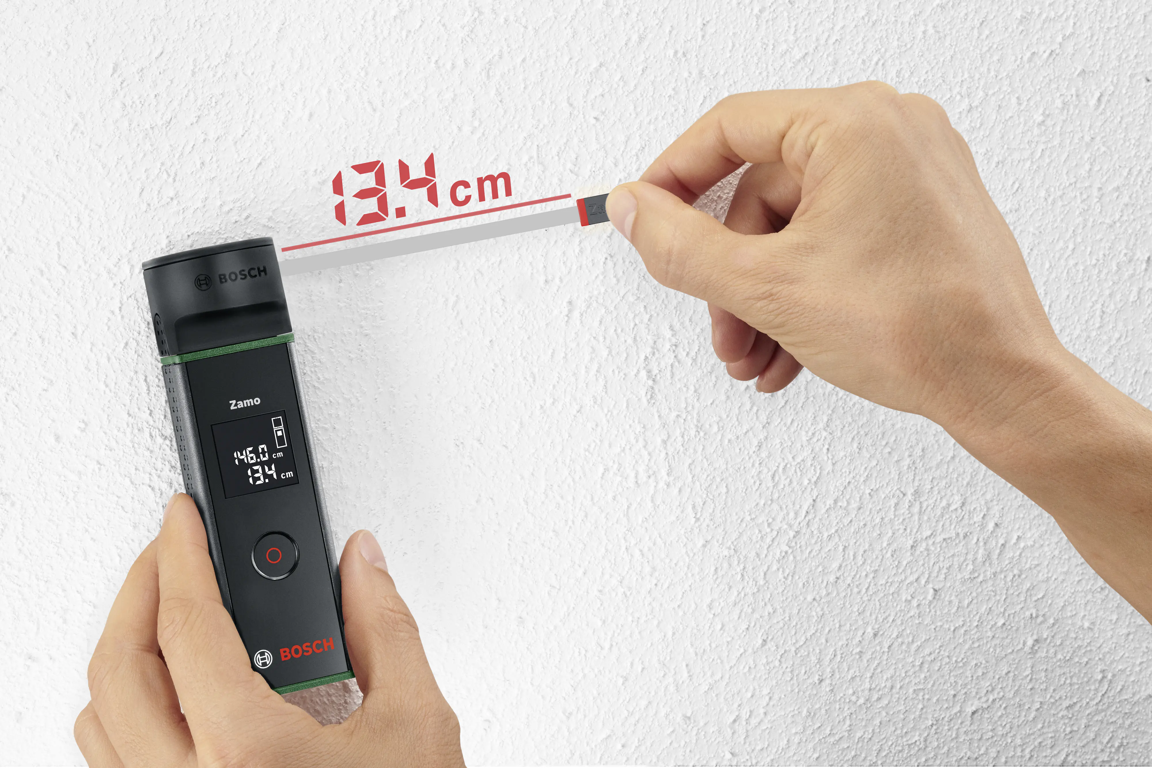 Bosch Entfernungslaser Zamo III inkl. Batterien