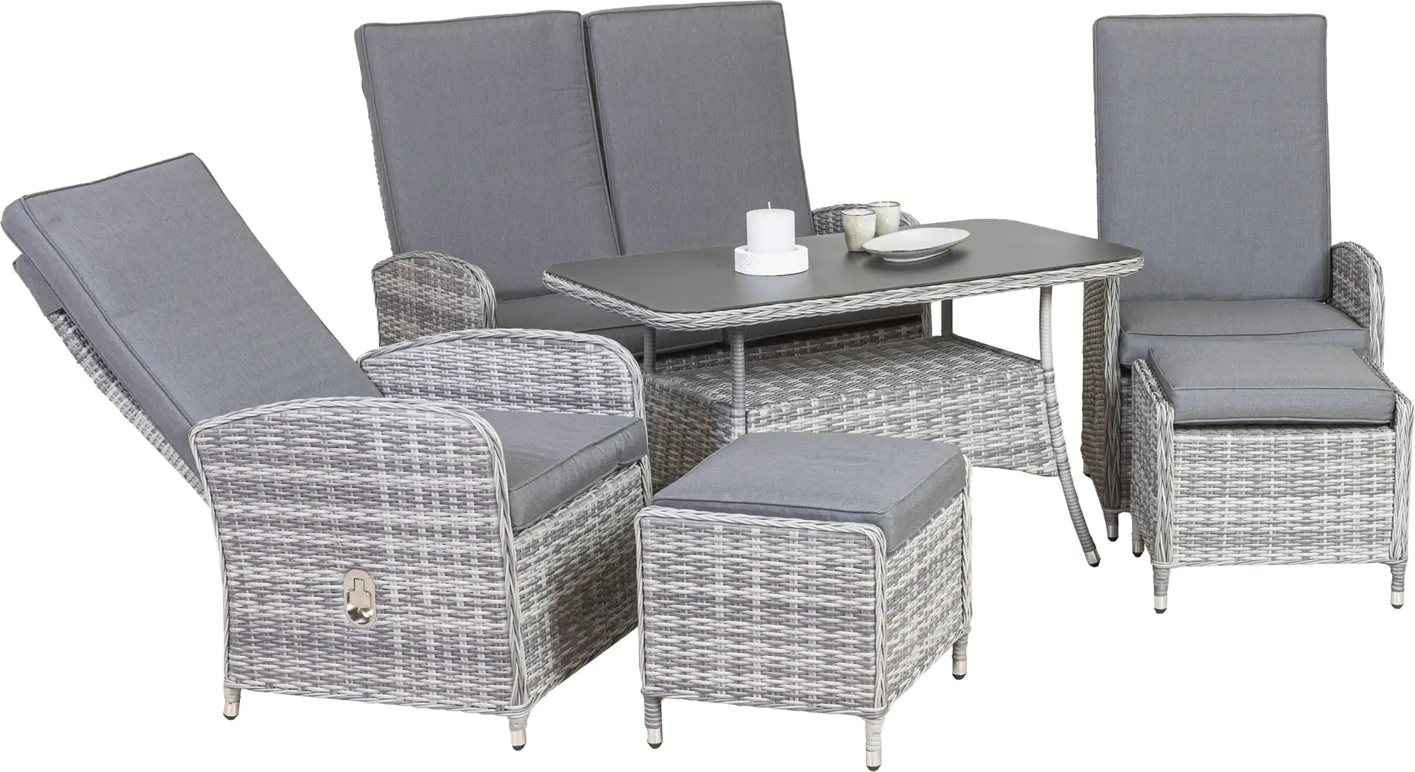 Primaster Dining Lounge Möbelset Peguera Inkl. Sitz- und Rückenkissen Primaster Dining Lounge Möbelset Peguera Inkl. Sitz- und Rückenkissen