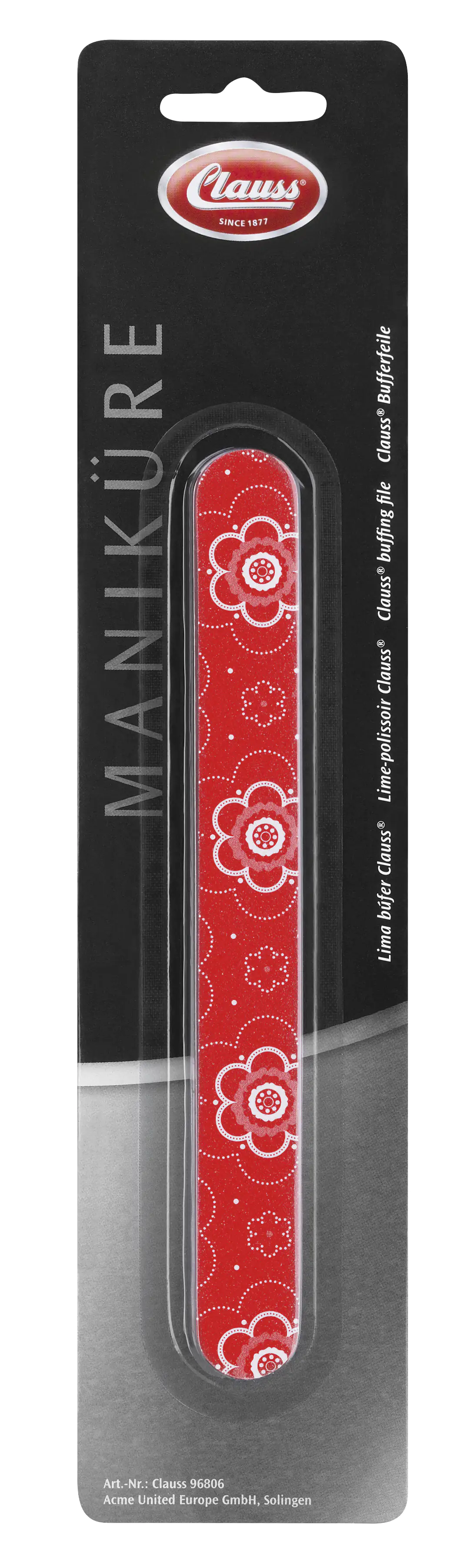 Clauss Buffer-Feile 18 cm