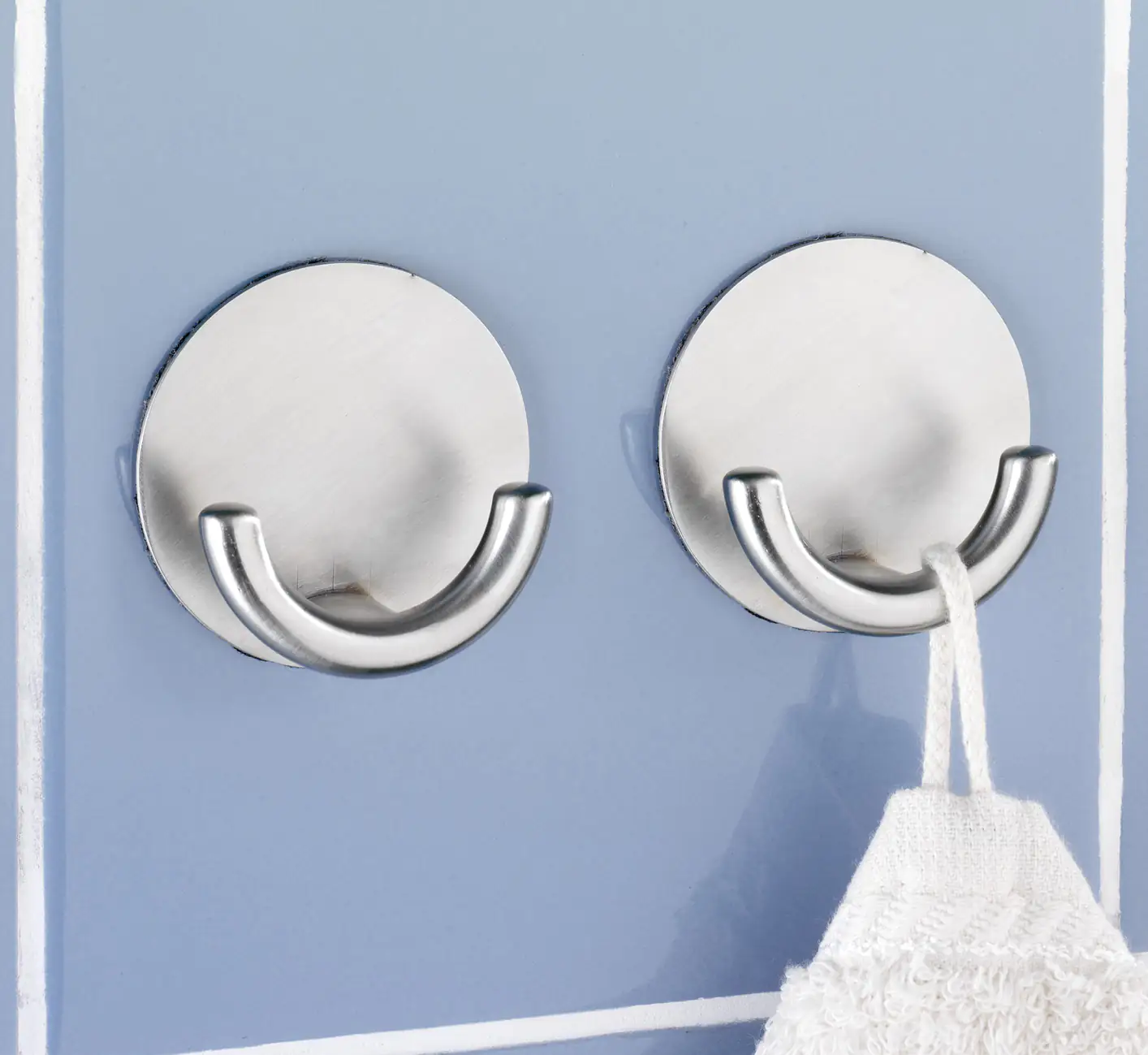 Wenko Wandhaken Rondo Edelstahl, chrom, matt