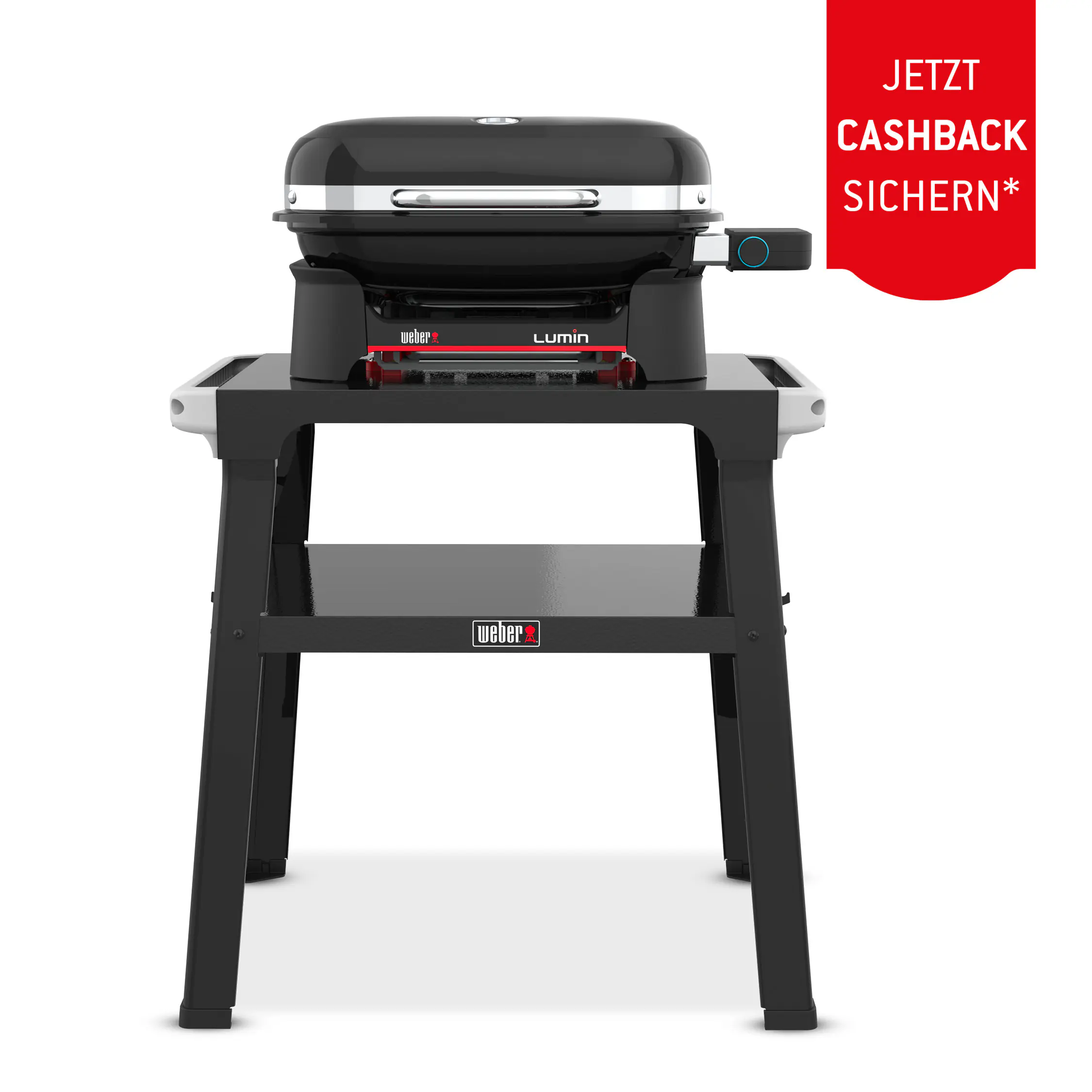Weber Elektrogrill Lumin Compact mit Stand Grillfläche: 43 x 28 cm